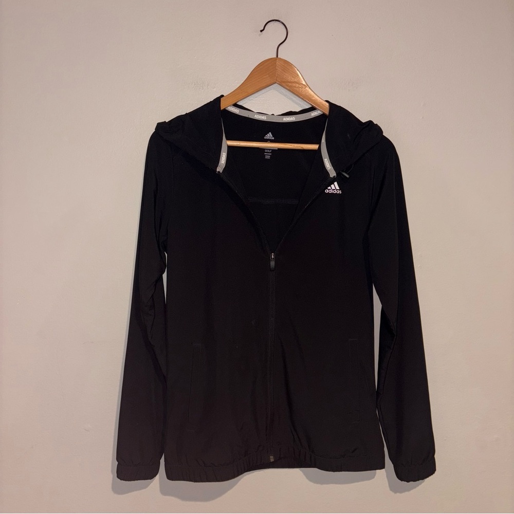 Adidas Golf Zip-Up Jacket Sz S